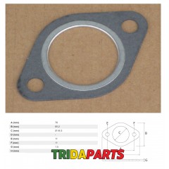 Прокладка колектора двигуна JD R521439 / R90658 / T20006