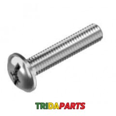 DIN967 Гвинт М8х20 бурт цб PZ+PL