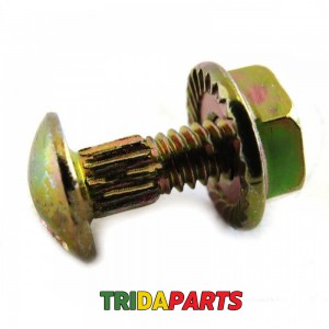 Болт сегмента + гайка жатка JD H125891 + H125892  (ALPHA PARTS)
