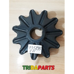 Зірочка Z=11 нижня зернового елеватора 735895 d=35mm