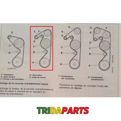 Пас L2140 0785319  8 PK 2140 (Gates) L101166, R134299, L115661, L115660, L110602, 87441268, 31302076