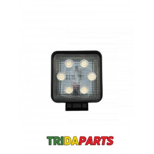 Фара додаткова LED 18W (6x3W Epistar) квадратна 1300lm, 9-32V (Flood)