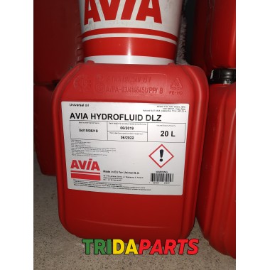Масло Hydrofluid DLZ (UTTO) 20л. (AVIA)